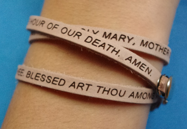 Hail Mary Wrap Around Bracelet